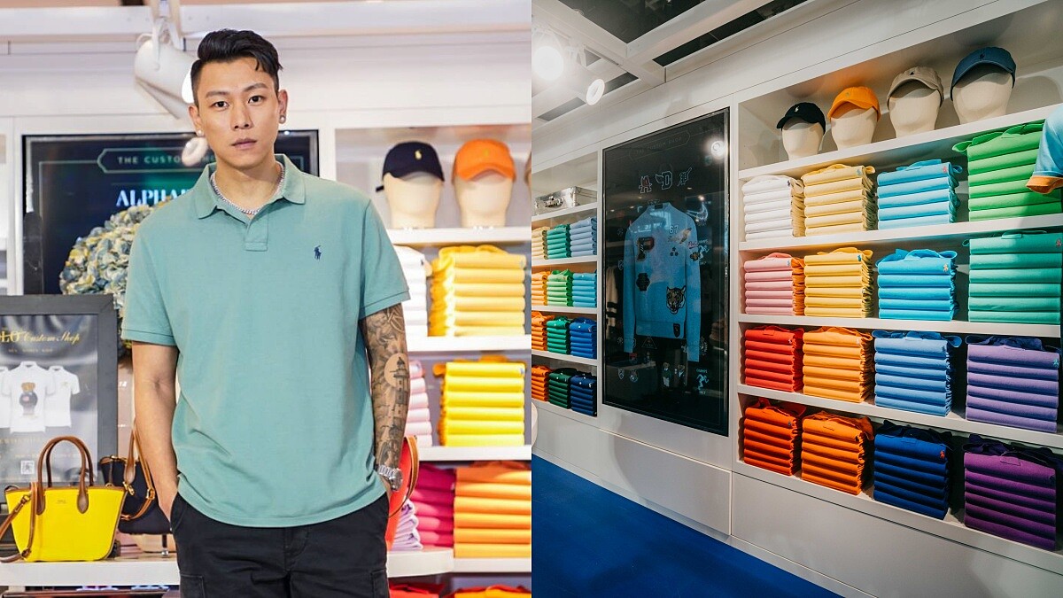 E.SO瘦子也到場朝聖!Polo Ralph Lauren客製化限定快閃店登台,自己設計專屬服飾(附地點)