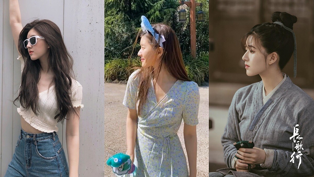 趙露思私下甜美風穿搭必取經！碎花洋裝、雪紡上衣、高腰牛仔褲...穿出春夏最清新的氣質小姐姐範本
