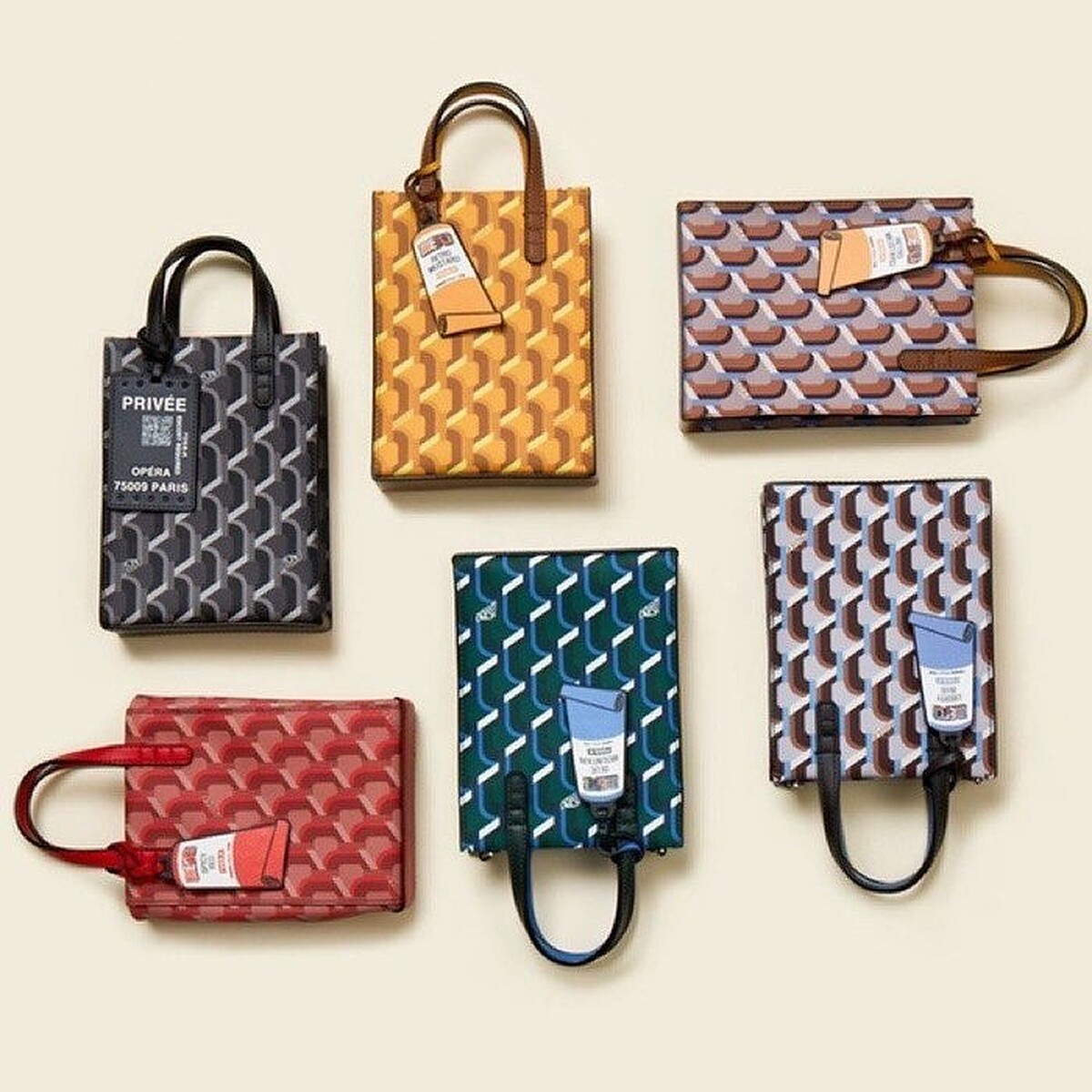 韓國包包品牌 rosa.K 包包配色