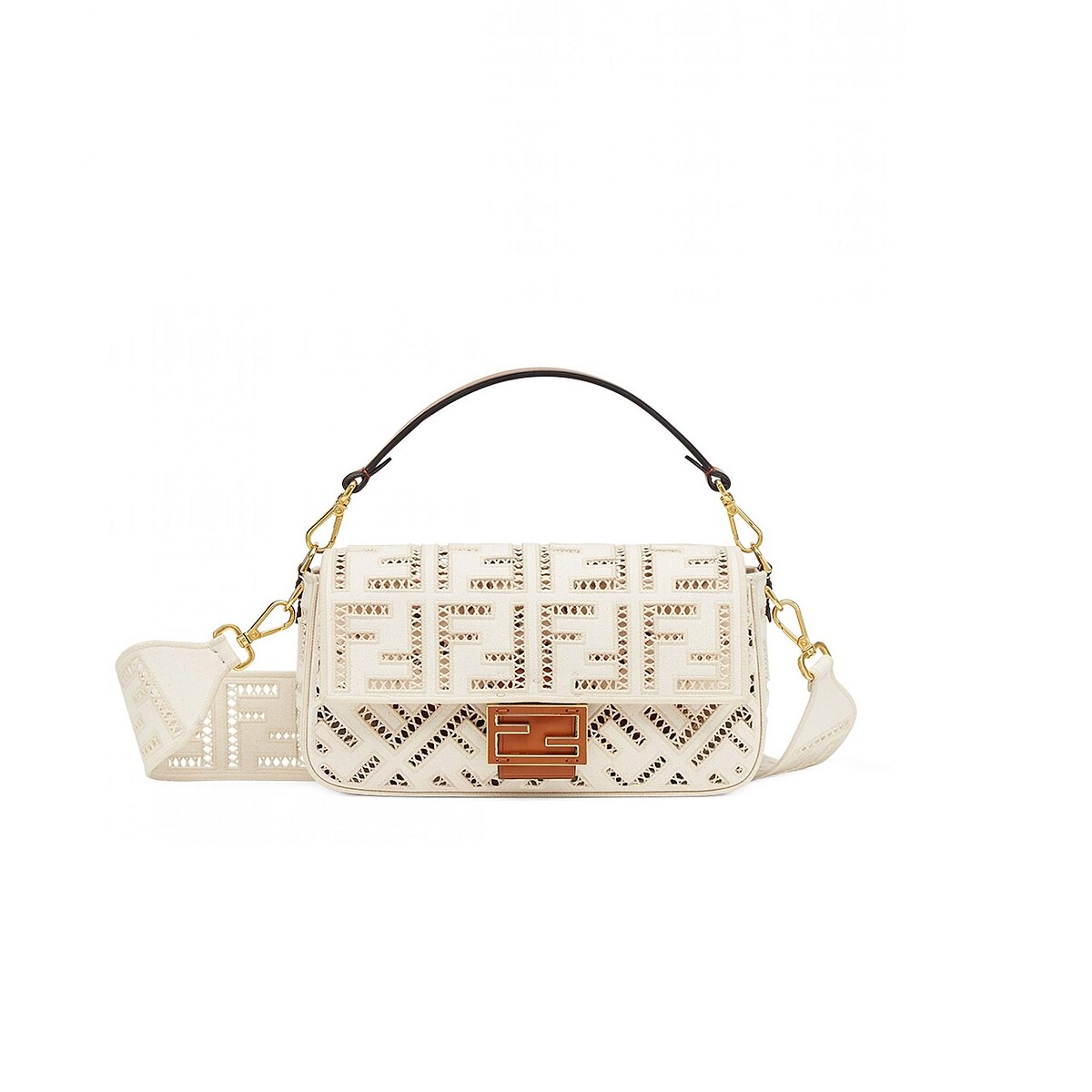 Fendi 簍空雕花Baguett,NT104,000