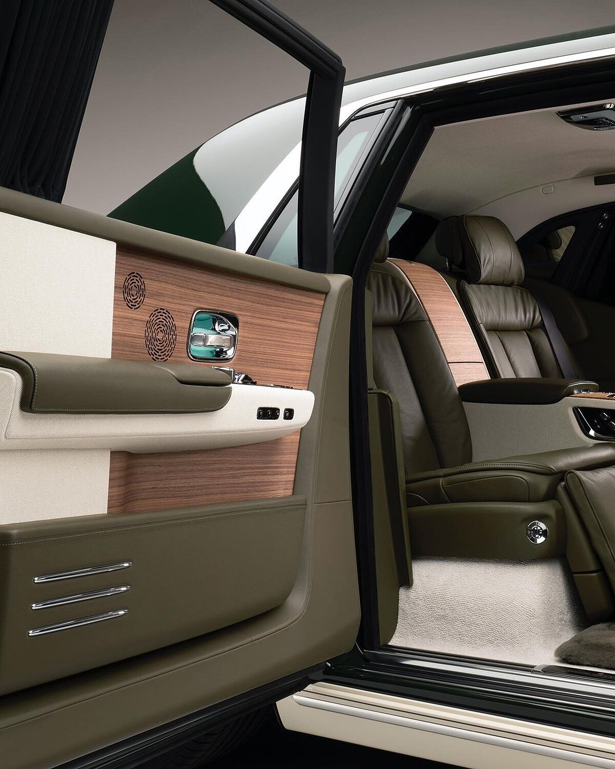 車子內裝愛馬仕Hermès Enea Green皮革