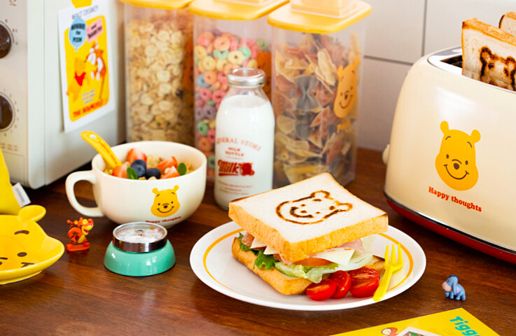 小熊維尼烤吐司機