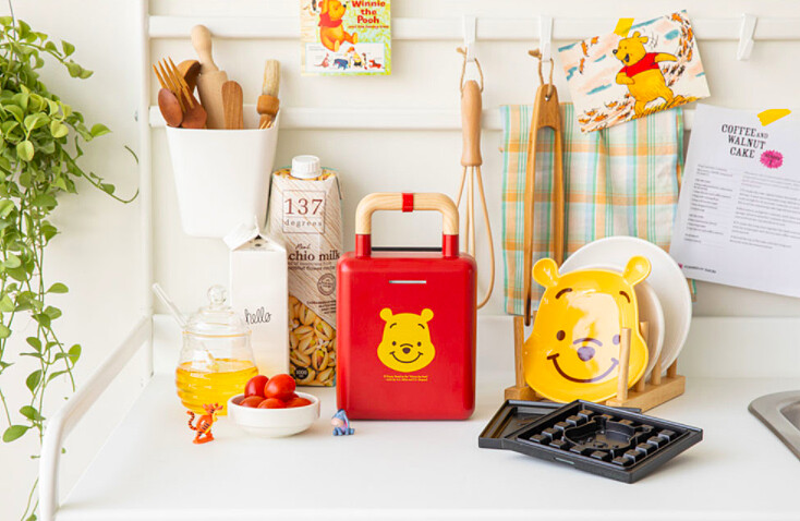 小熊維尼三明治機、鬆餅機