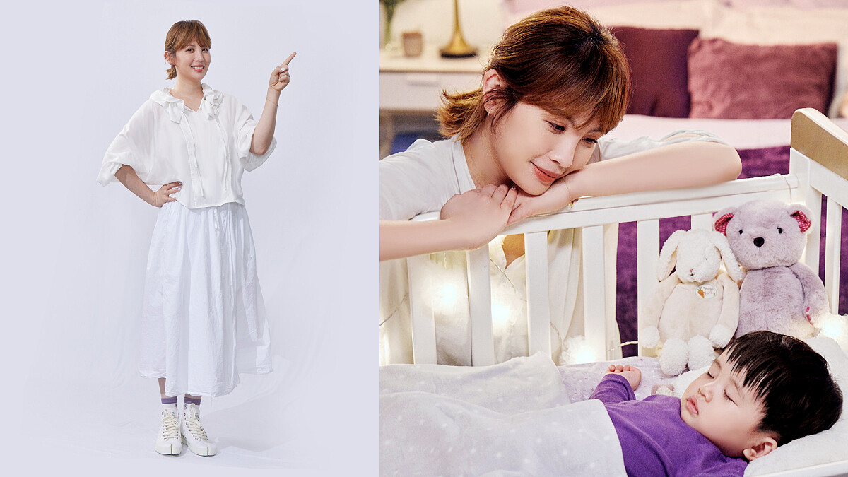 歌后魏如萱發表最新神曲，竟是超有愛的「搖籃曲」！坦言：「育兒之路上有好幫手，讓我覺得自己當媽後依然很酷！」
