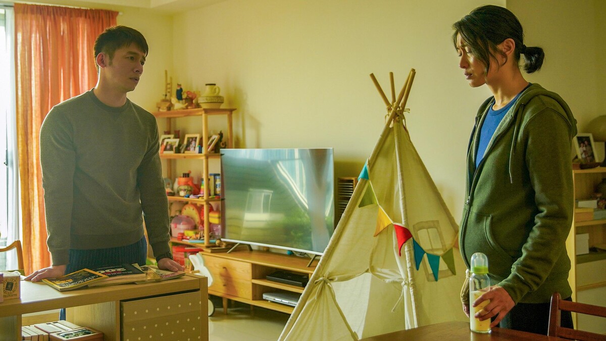 ▲溫昇豪在劇中陷入家庭與工作的兩難。（圖 / 公共電視、myVideo提供）