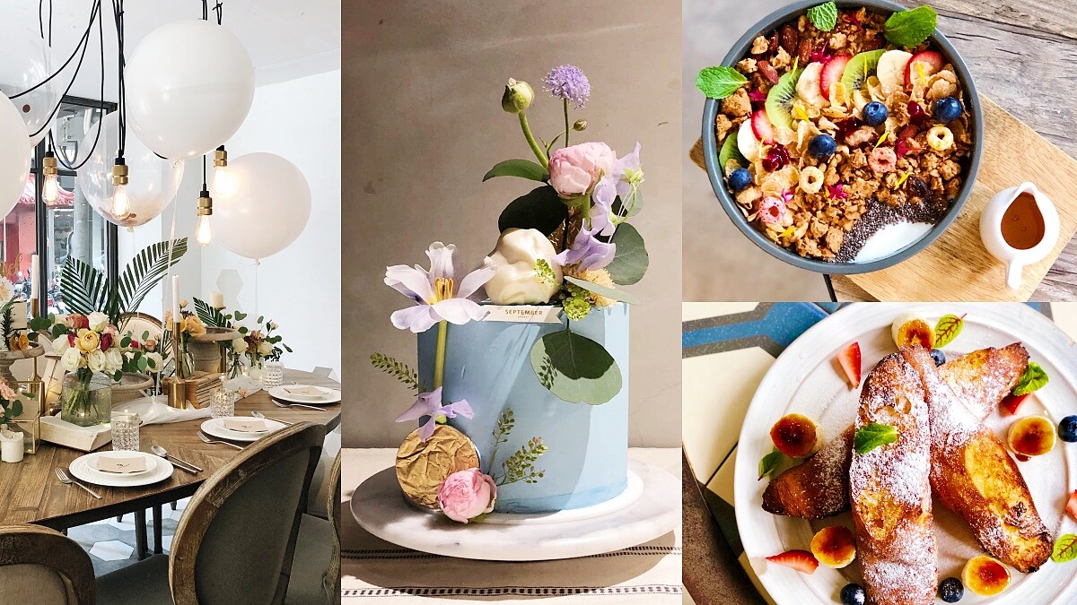 早午餐控快衝！September Café推4款夏日限定早午餐、甜點，還有鮮花系母親節蛋糕絕美登場