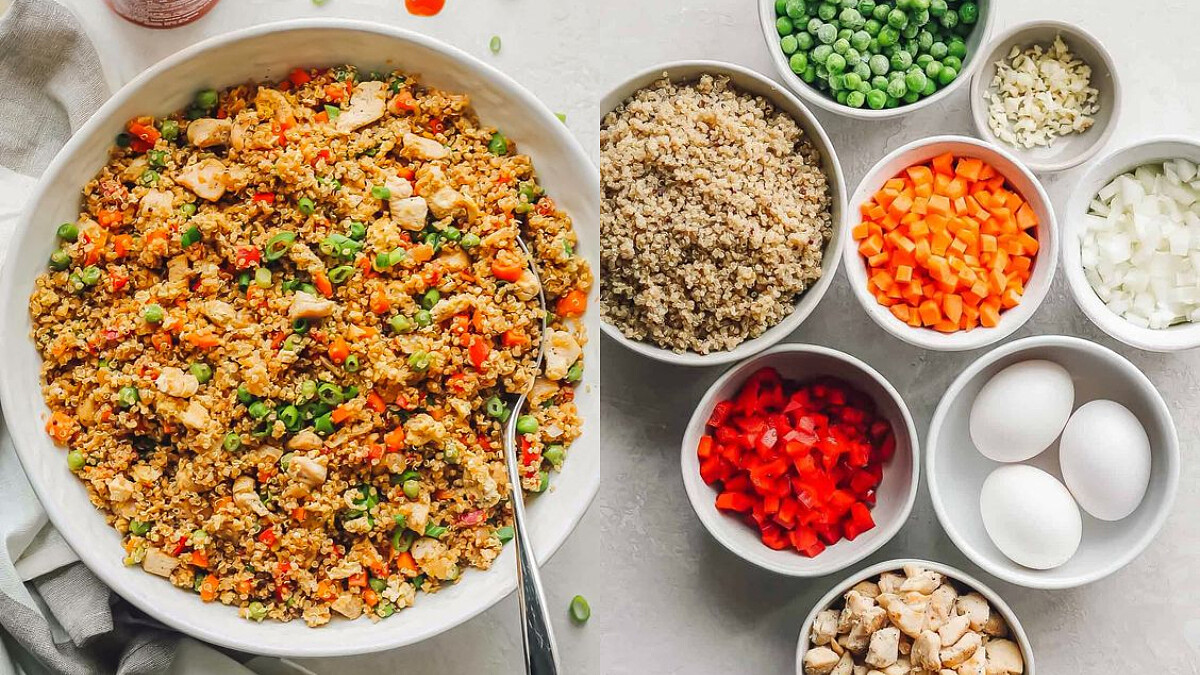 蛋白質大爆炸餐：黑胡椒蘆筍炒牛肉/豆腐黃金炒飯/鹹蛋蝦仁豆腐煲 食譜來了！