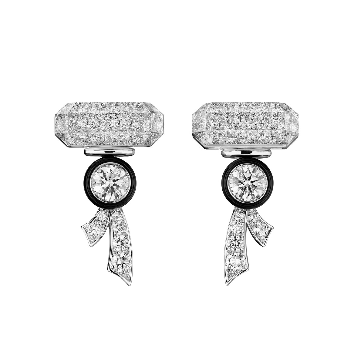 Chanel N&deg;5頂級珠寶 Ribbon Stopper 耳環