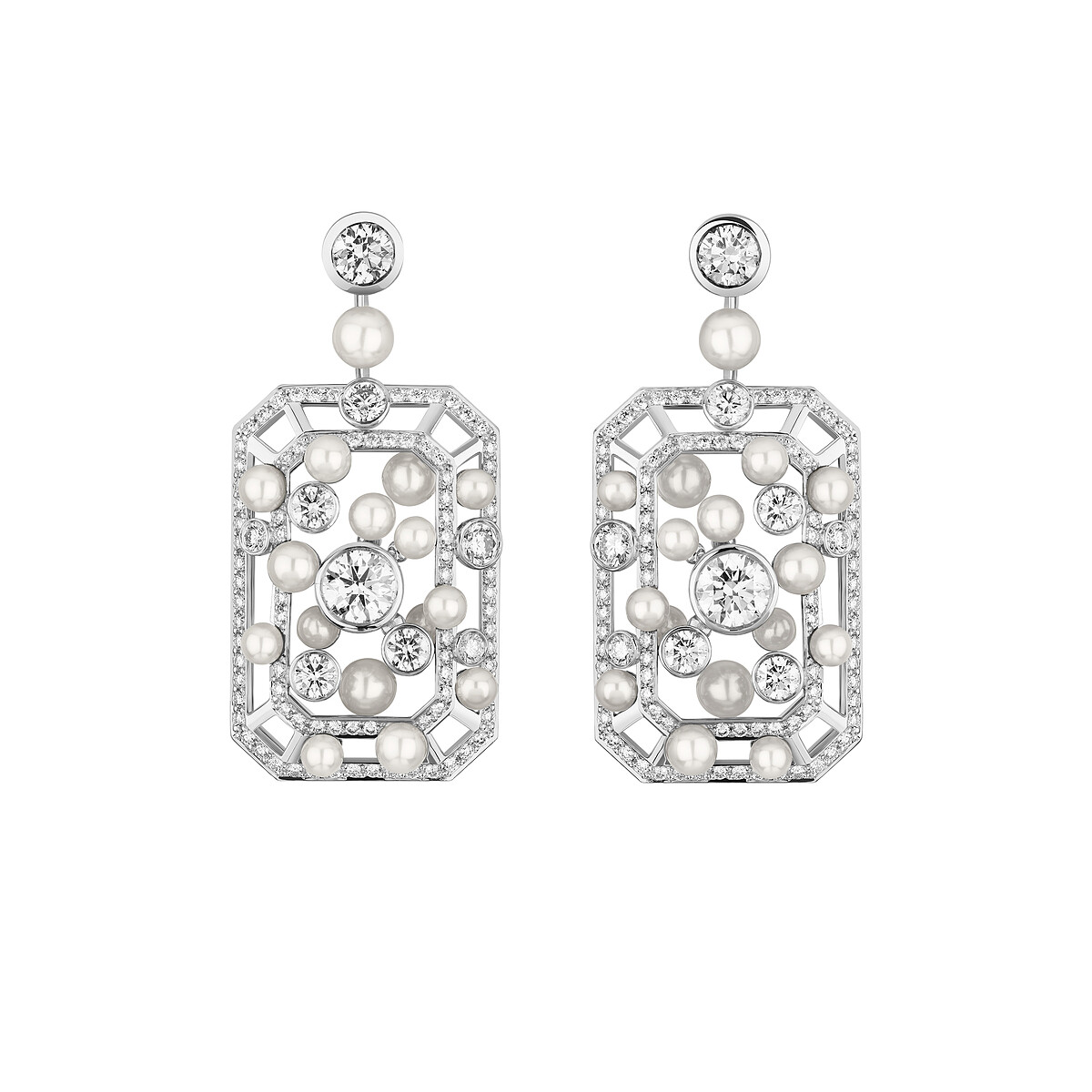 Chanel N&deg;5頂級珠寶 Bubbly Stopper 耳環