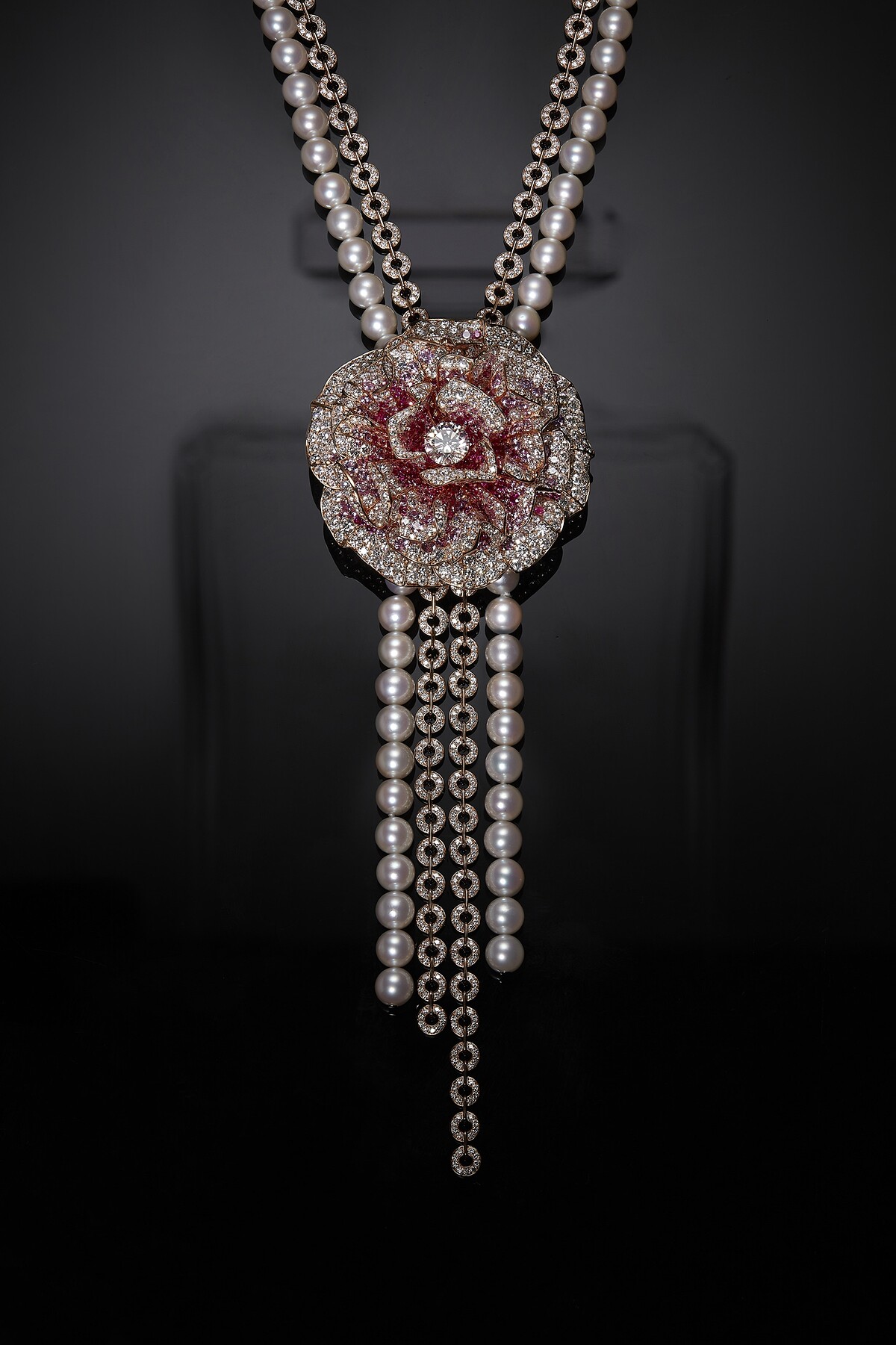 Chanel N&deg;5頂級珠寶 May Rose可轉換式項鍊