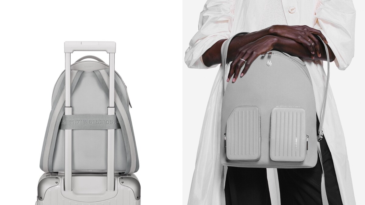 Rimowa Never Still Backpack，約可以放置一台13吋的筆電，適合通勤族、業務人員工作使用，售價NT$34,300