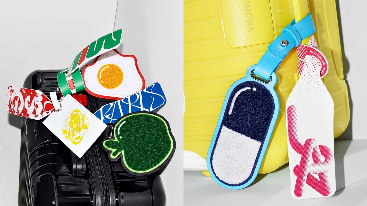 Rimowa X Chaos聯名造型行李吊牌