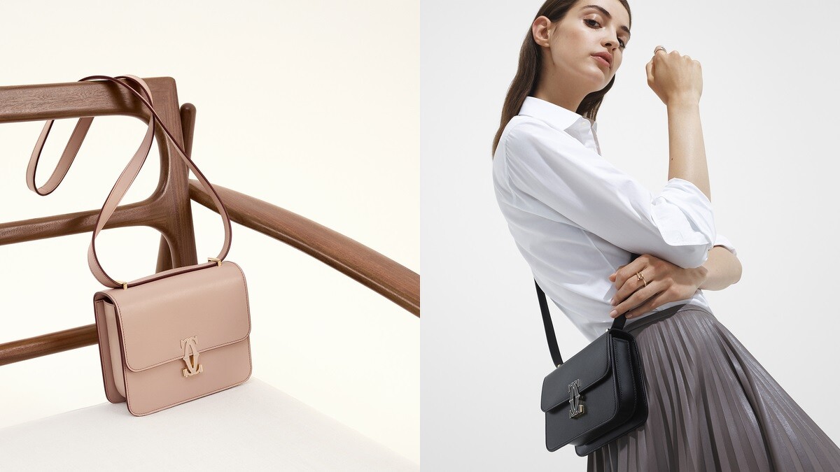 Cartier Double C肩背包，NT62,500-NT75,000