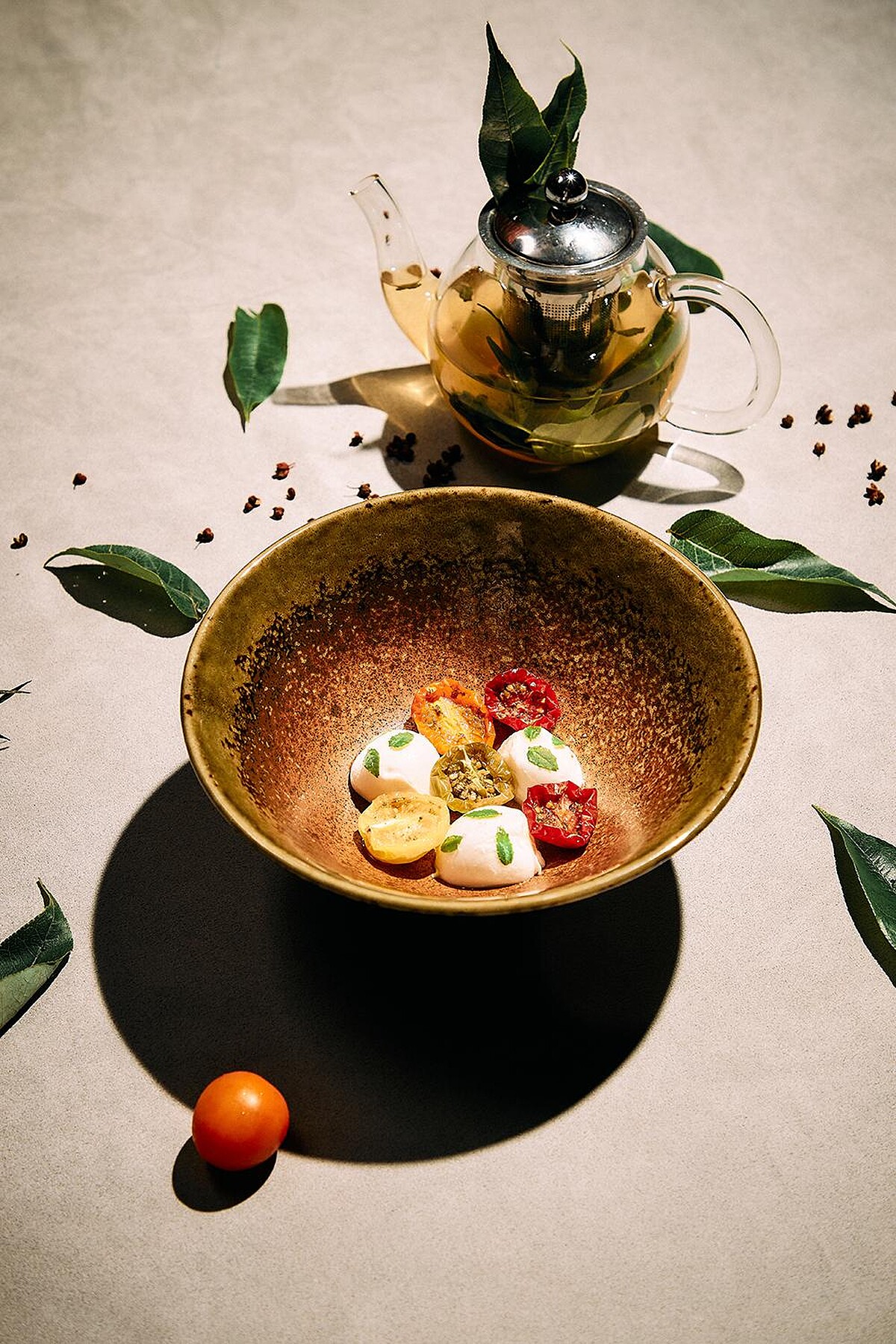 花椒&times;蕃茄&times;莫札瑞拉起司