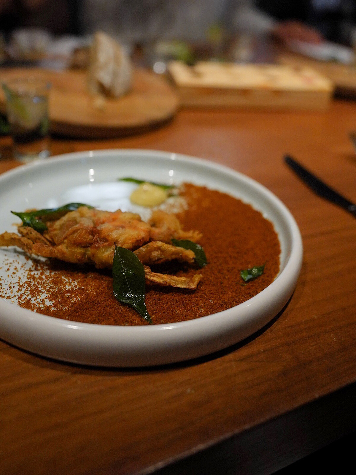 瑪撒拉&times;黑芥末&times;軟殼蟹&times;咖哩葉