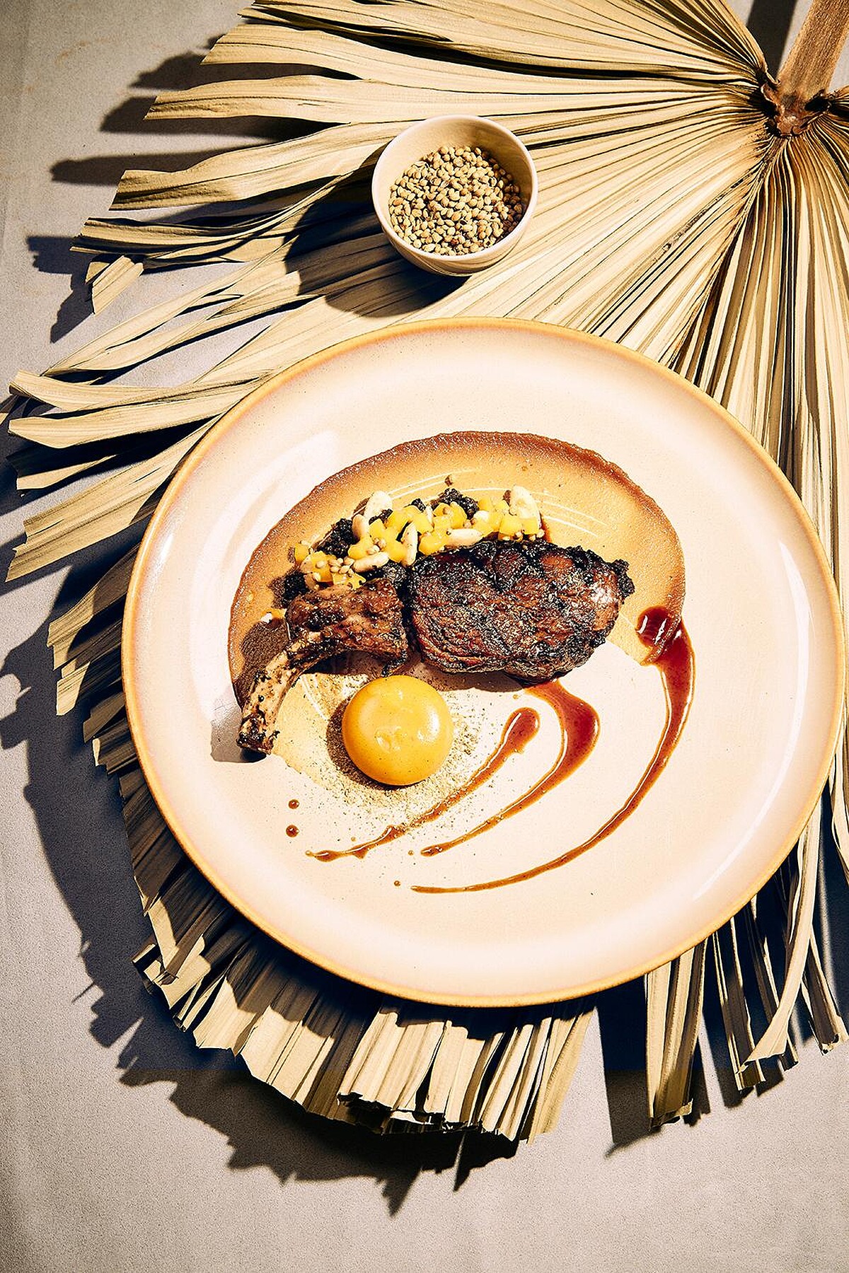 香菜籽&times;伊比利豬&times;芒果