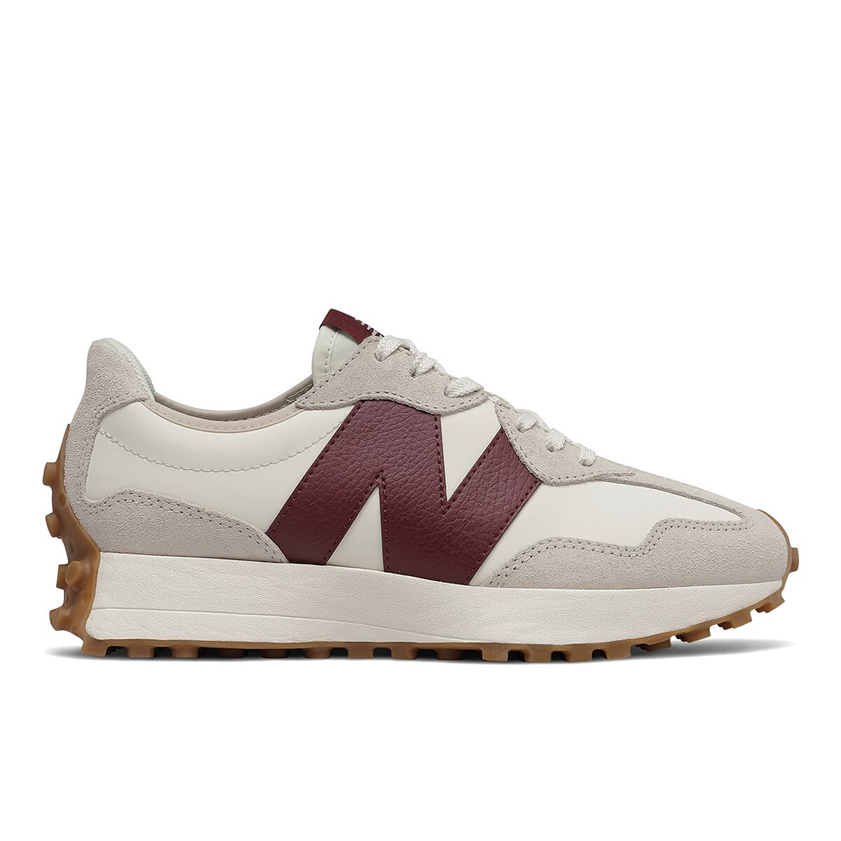 New Balance NB327酒紅皮革，NT2,980