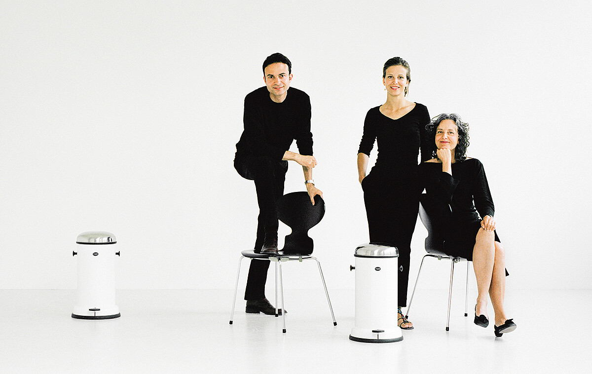 Jette Egelund 與她的子女 Sofie、Kasper 共同創造團隊。