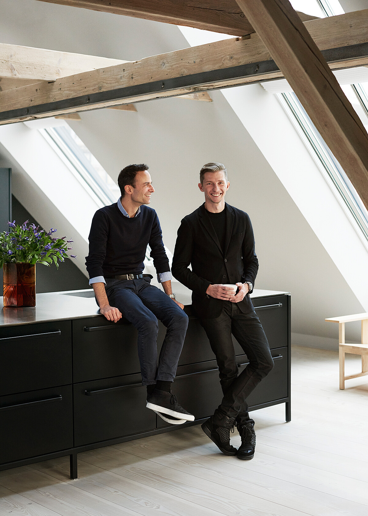 （右）VIPP 設計總監 Morten Bo Jensen。