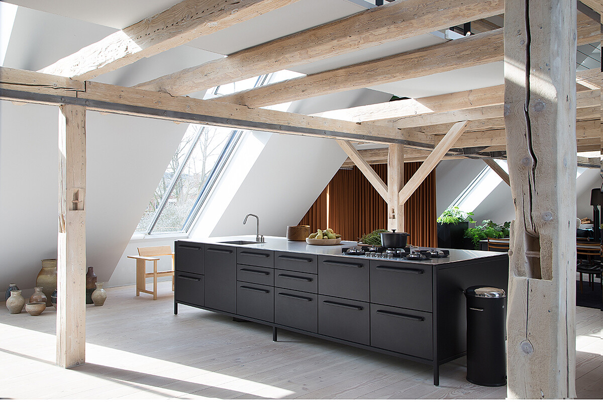 廚具可以自己組合適當的尺寸，再也不需要遷就設計師的規範。