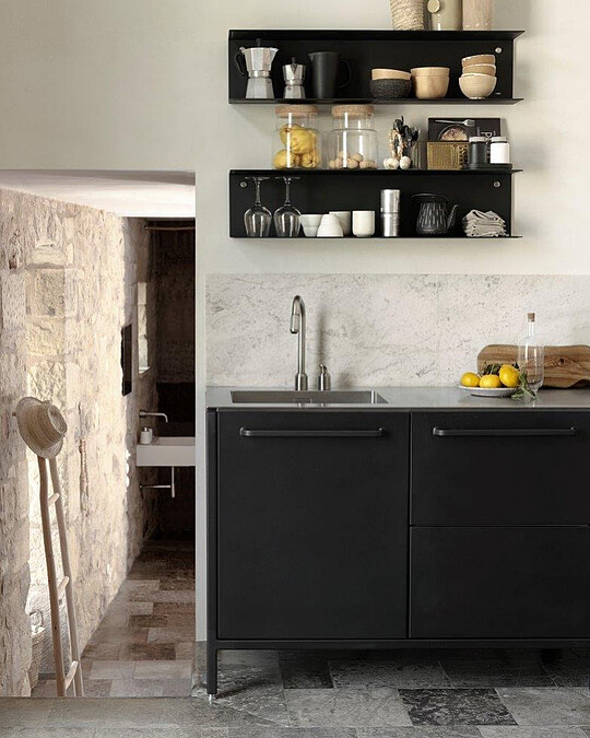 廚具融入於各種風格的家。