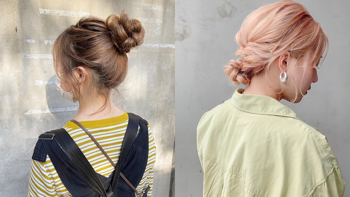 丸子頭怎麼綁？精選簡易日系包頭綁法詳解，俏皮高式到氣質優雅低髮髻都有！