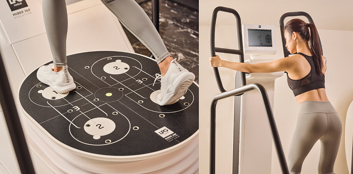 圖片來源：媚登峯HUBER 360 EVOLUTION智慧高效健體儀
