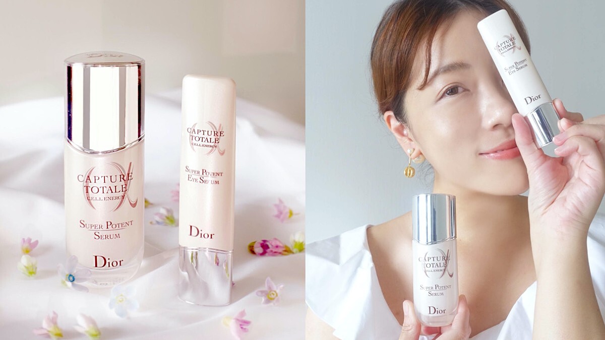 美容編輯、KOL一致盛讚24小時non-stop快充能量不斷電！臉部＆眼部全靠《DIOR逆時能量系列》罩就夠！