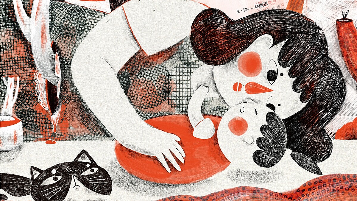 母親節送給媽媽也送給自己的《母親記事》插畫書 一起踏上育兒奇幻旅程