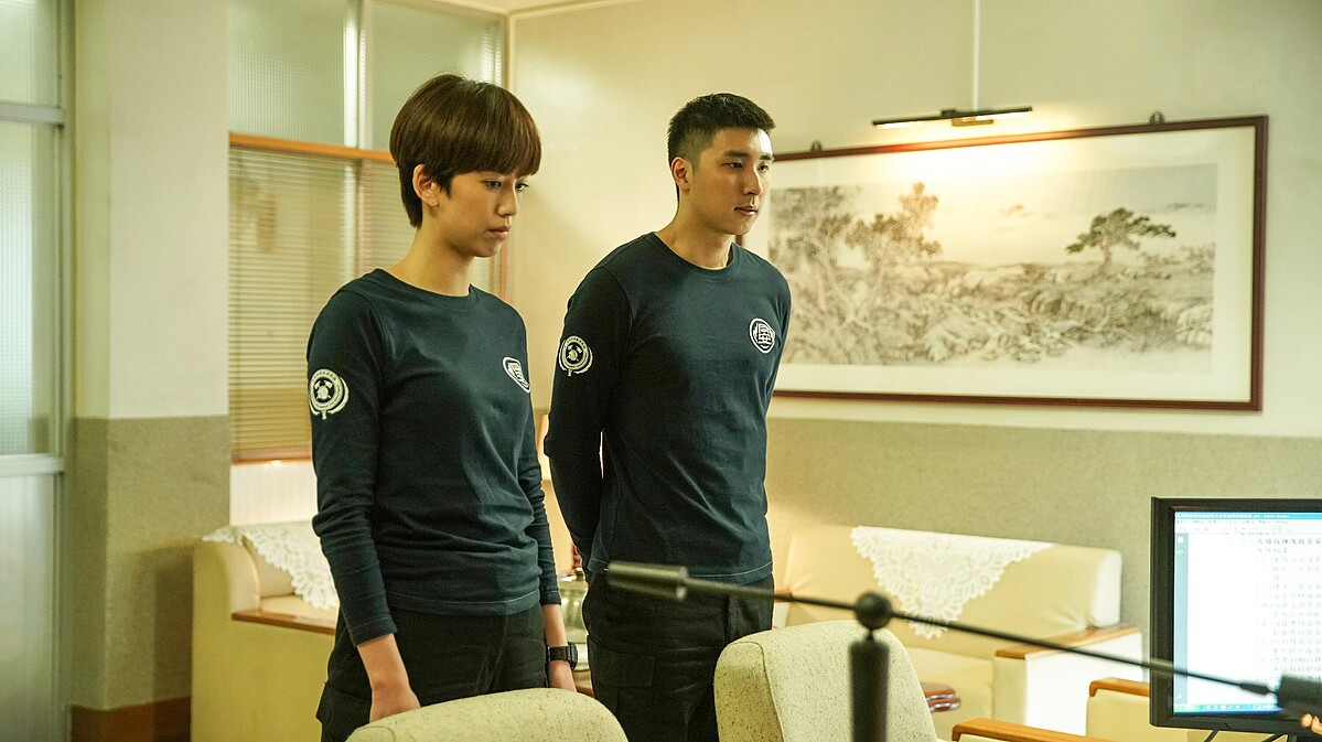 ▲胡釋安在劇中碰到不理性民眾 。（圖 / 公共電視、myVideo提供）