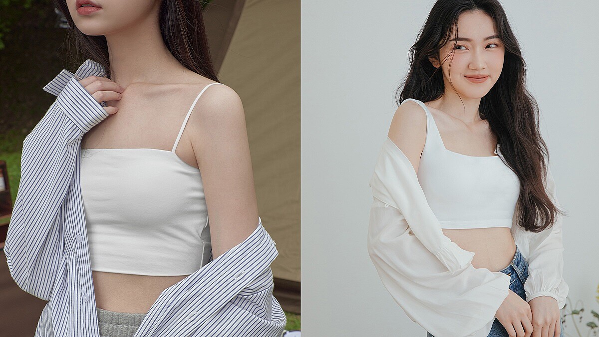 夏日必收時髦舒適神作！PAZZO旗下口碑炸裂熱賣到爆炸的Bra Top 系列，所有愛美女生絕對不能沒入手！