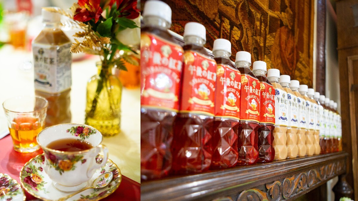 M編也親自體驗午後の紅茶無糖紅茶的Twin Brew製法