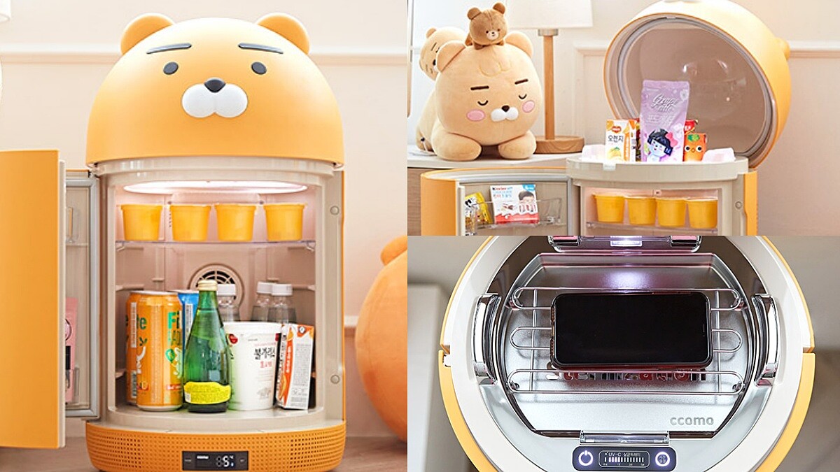 小冰箱推薦！KakaoFriends萊恩小冰箱不只能冷藏，還有紫外線消毒、藍芽音響功能，超狂的5大亮點公開