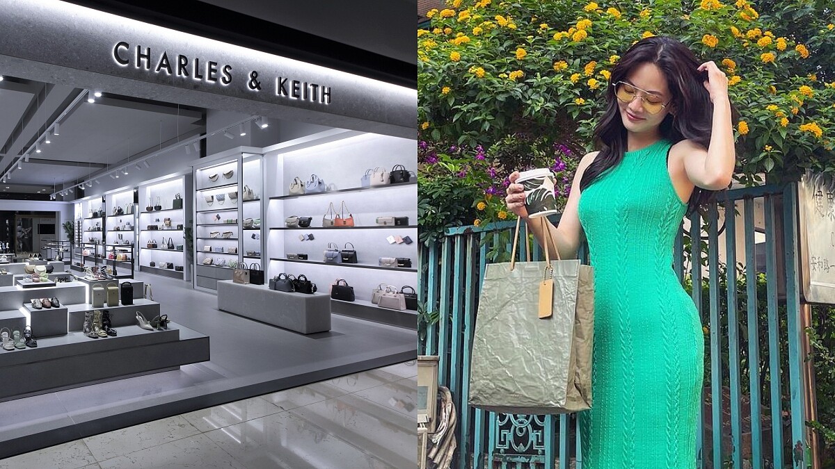Charles &amp; Keith插旗誠品信義店！誠品綠色紙袋變身皺摺時尚托特包，加碼推薦6款小CK文青感穆勒鞋＋包包