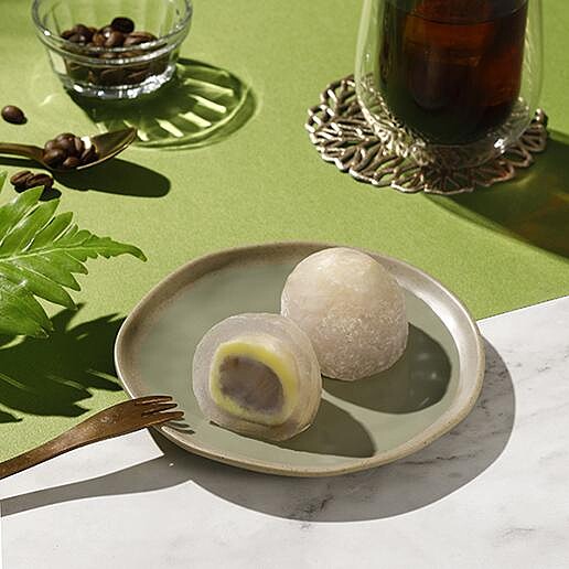 「芋泥綠豆沙星蕨餅」