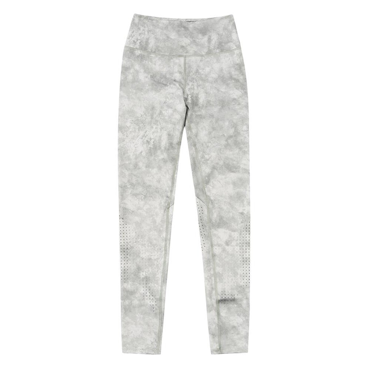 The North Face北面女款綠色吸濕排汗戶外緊身褲，售價3880元