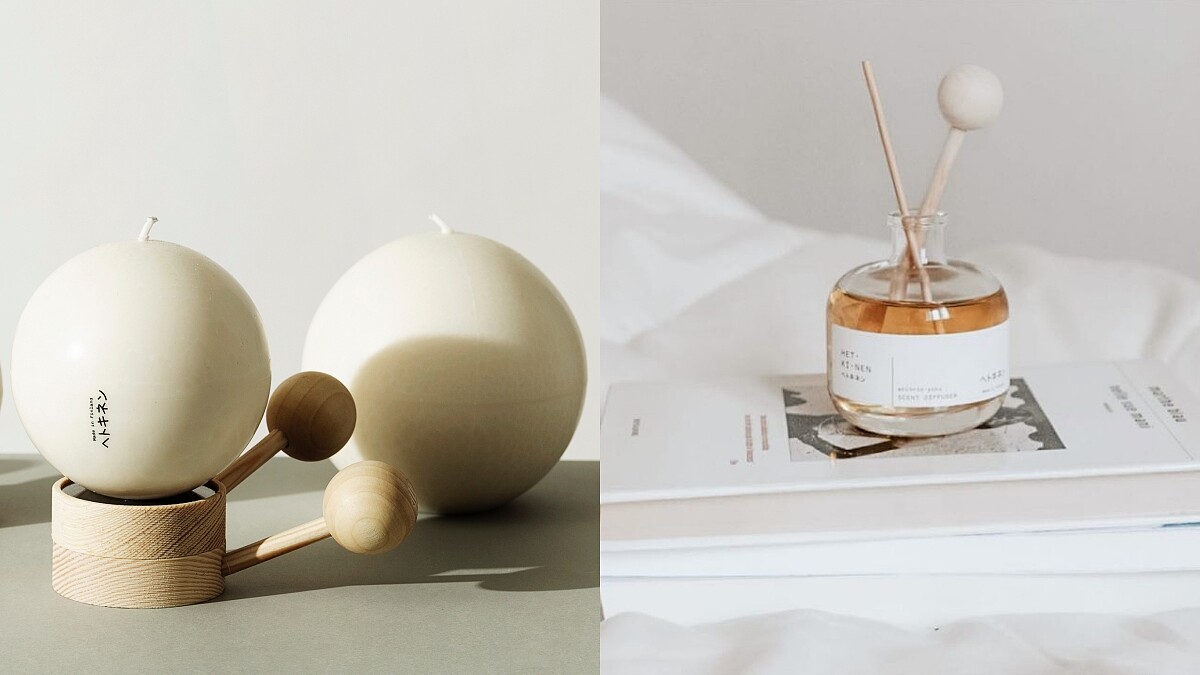 芬蘭森林系香氛品牌Hetkinen登台，小確幸地球蠟燭、木頭擴香造型太美，木質調香氣好有質感