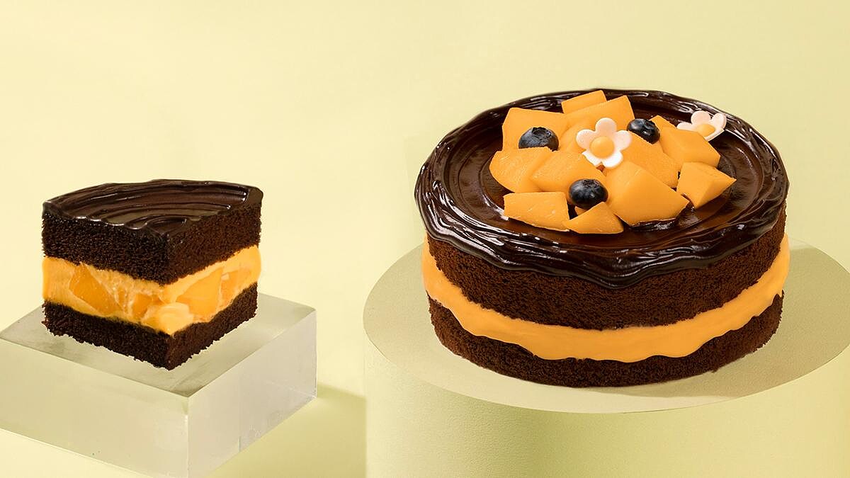 芒果控的最愛！BAC「鮮芒果礦石蛋糕」秒殺王敲碗回歸，從外層到內餡加入爆量芒果，每口都充滿幸福感