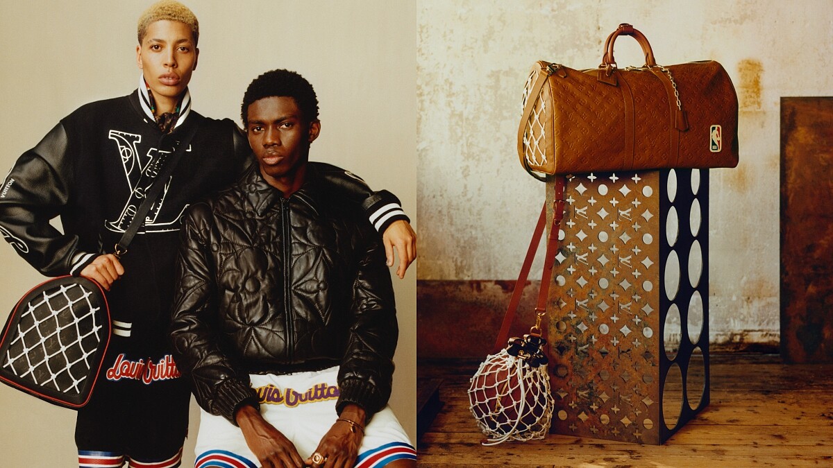 LV X NBA第二波聯名開賣！籃球、籃網變身精品包包，首次推出LV老花籃球組