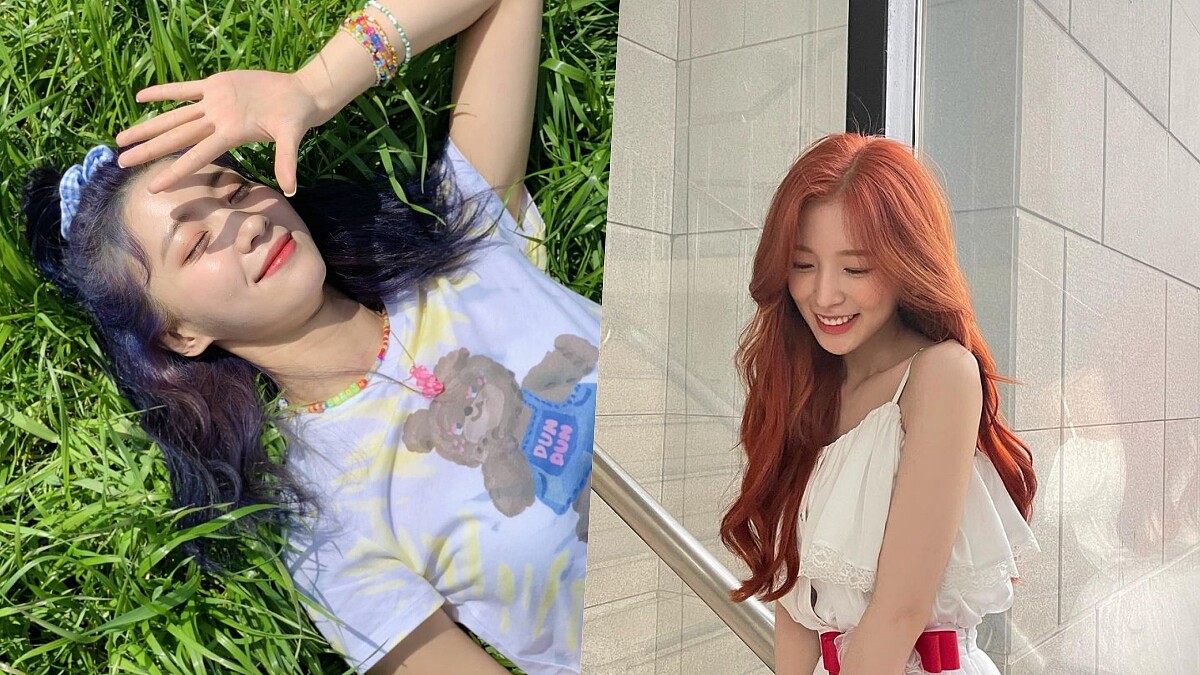 2021髮色推薦：藍莓霧紫、糖漬莓果、維他命橘，ITZY、Oh My Girl成員都換上了這色～