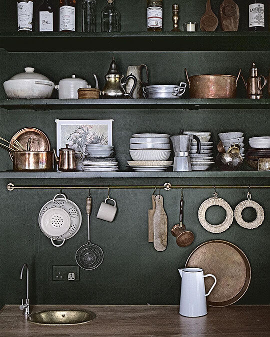 質樸復古與時髦現代穿插的物件(Photo by @ladyandpups)。