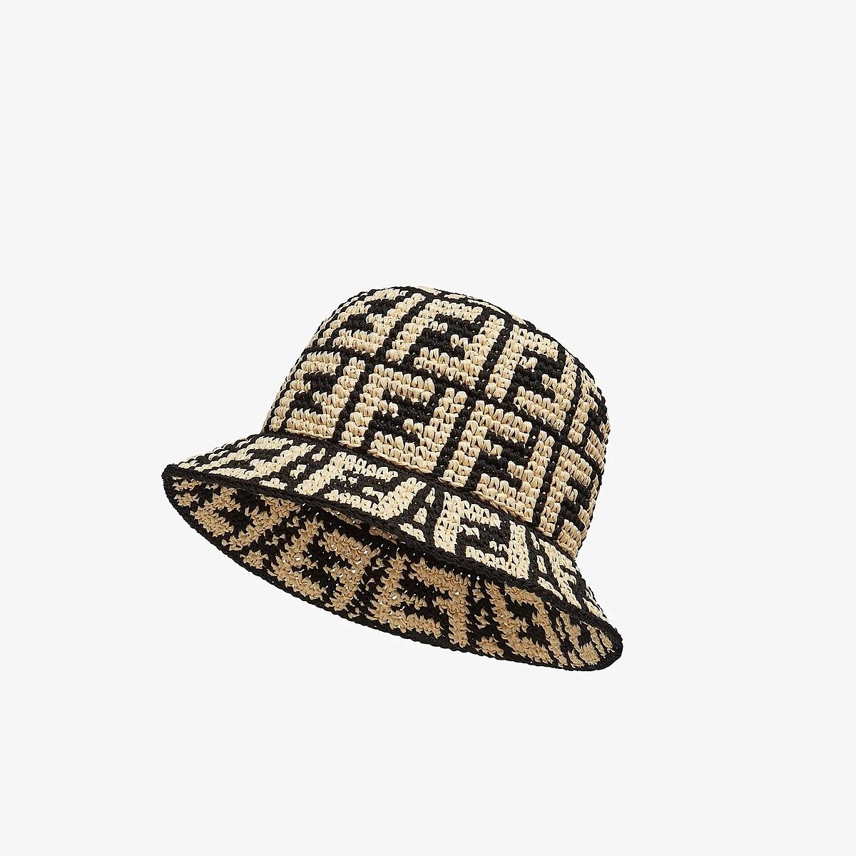 Fendi編織漁夫帽，NT32,900