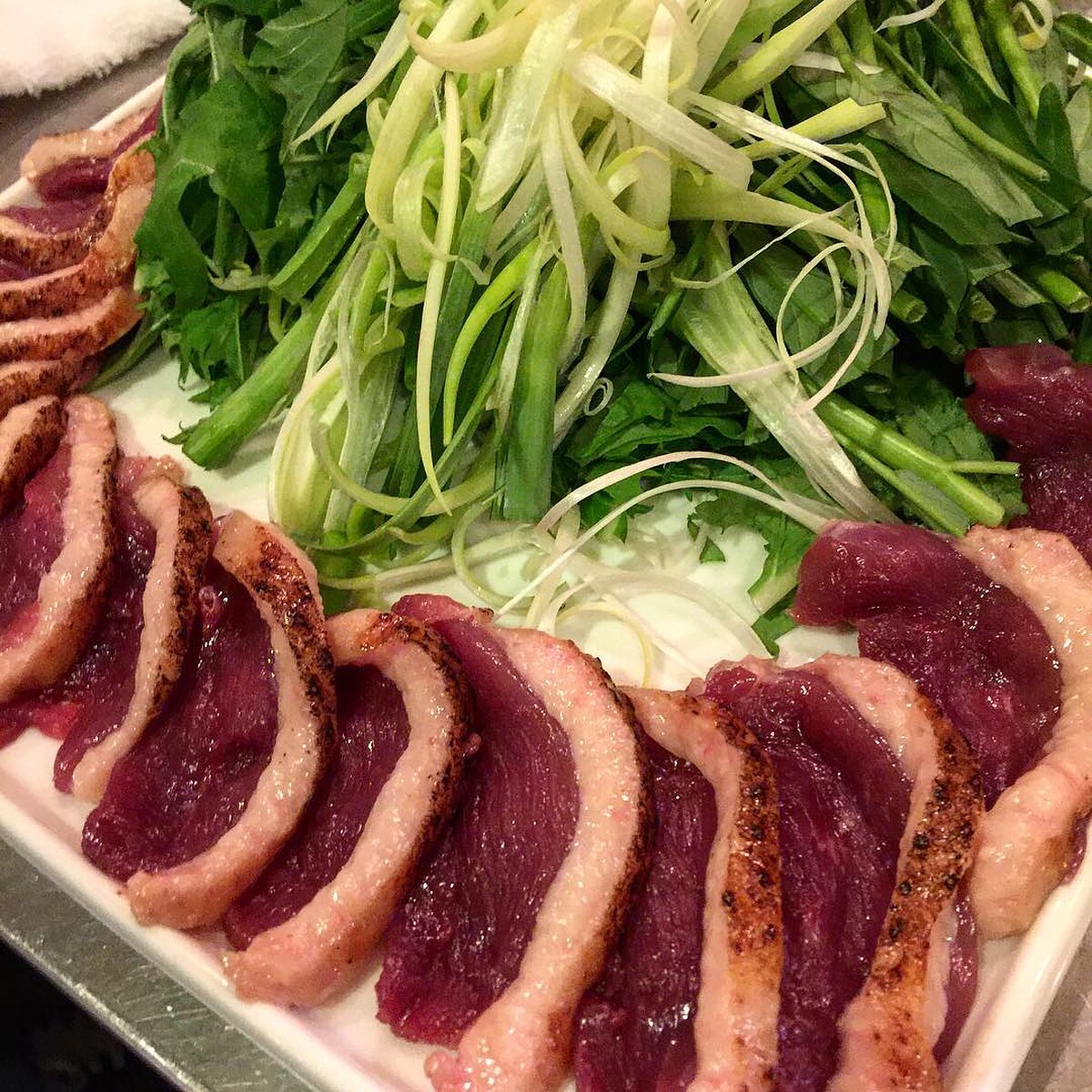 招牌鴨肉鍋。