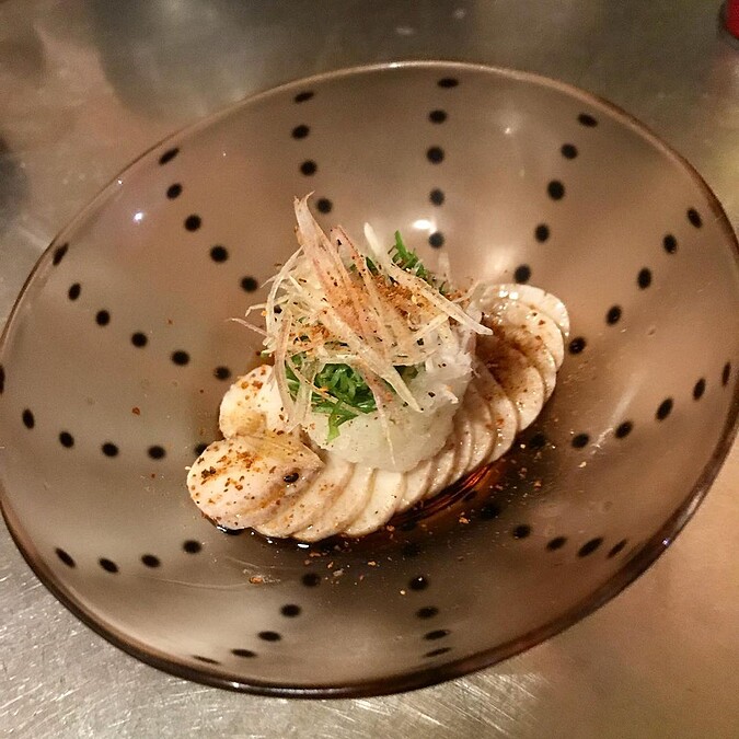 每日不同漁獲菜色。