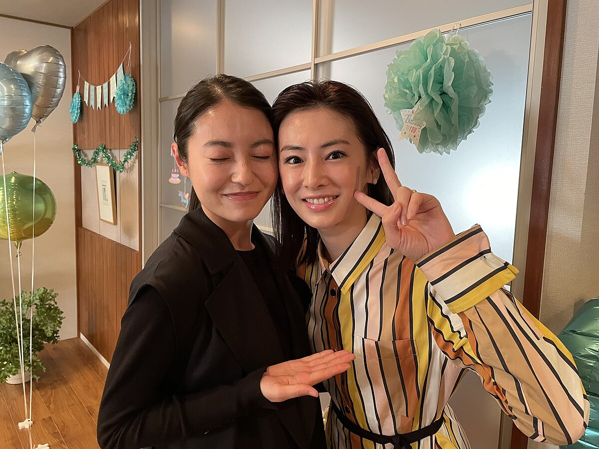 田邊桃子 北川景子 Photo/ Twitter @rikokatsu_tbs TBS