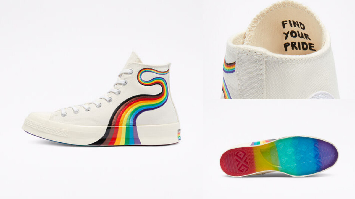 Converse Pride Chuck 70，售價95美元