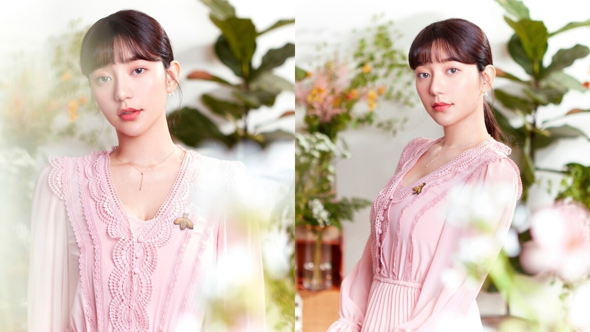 法國嬌蘭台灣代言人郭雪芙邀請大眾齊守護蜜蜂與地球(圖/嬌蘭提供)