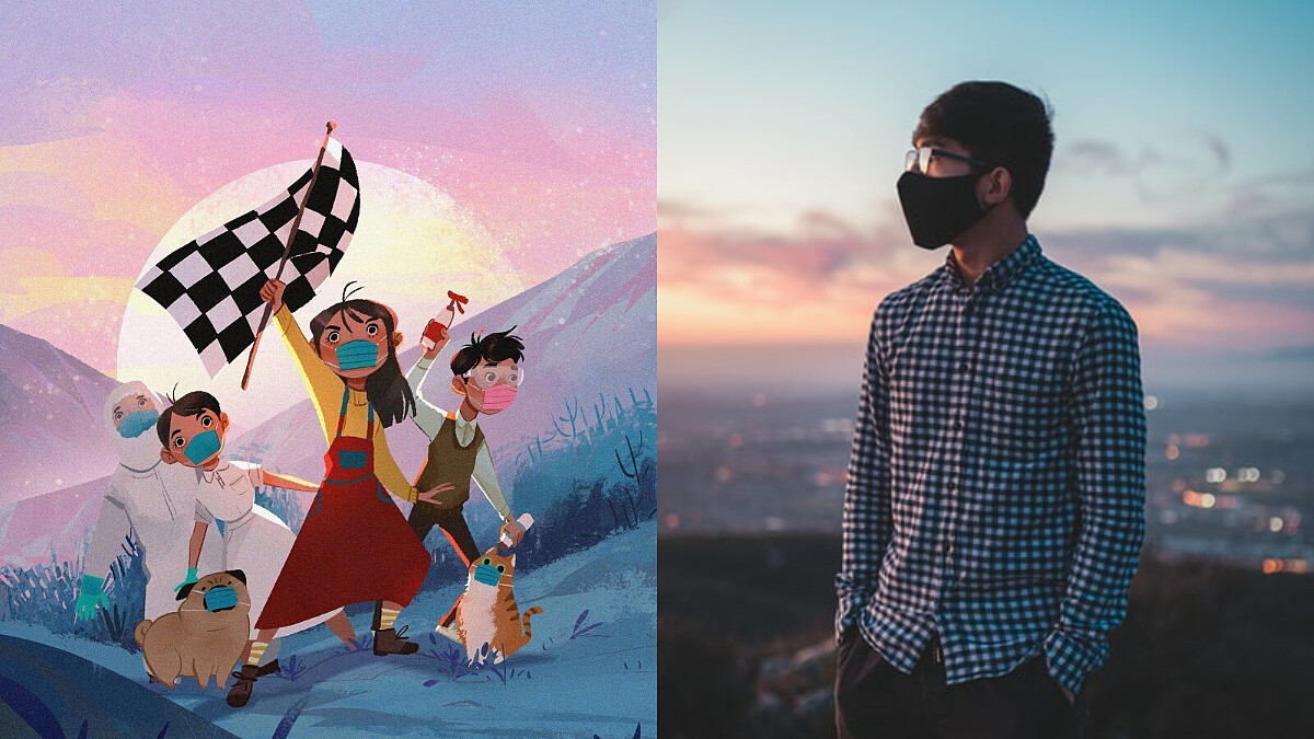 疫情升溫，為台灣加油，來自世界各地的溫暖打氣：「有這樣的機會可以重新審視自己的生活，找到新的平衡」、「重要的是，我還活著。 而且相信這樣的狀態只是一個過程。」