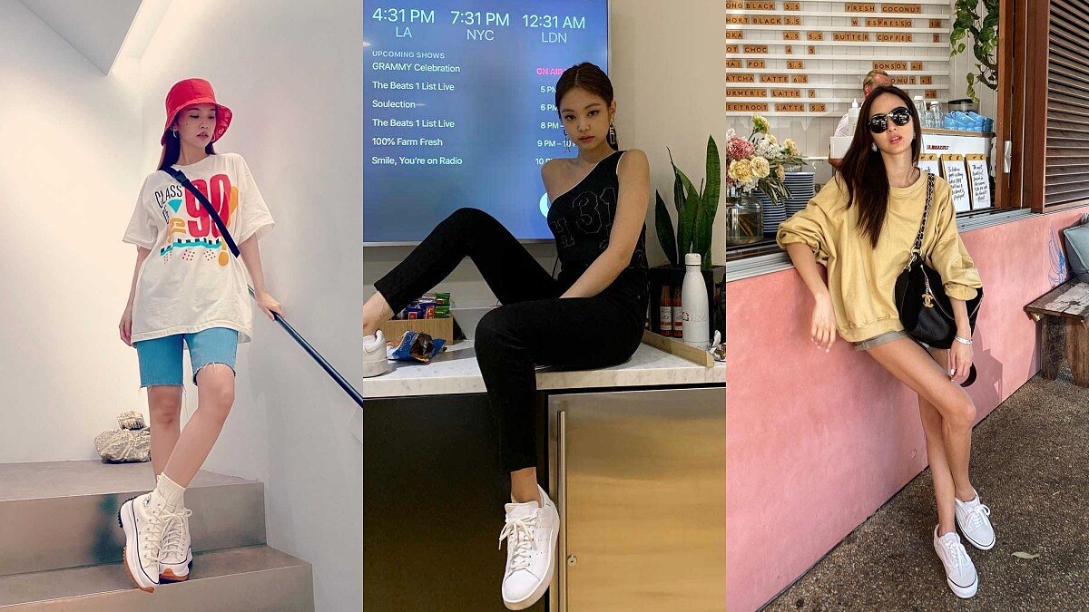 女星們愛不釋手的小白鞋推薦！盤點楊丞琳、孫芸芸、凱特王妃、人間香奈兒Jennie、泫雅...8雙出鏡率超高的小白鞋