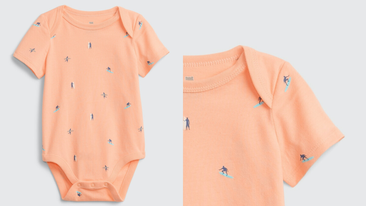 領口交疊布料細節，翻開即可增加領口口徑